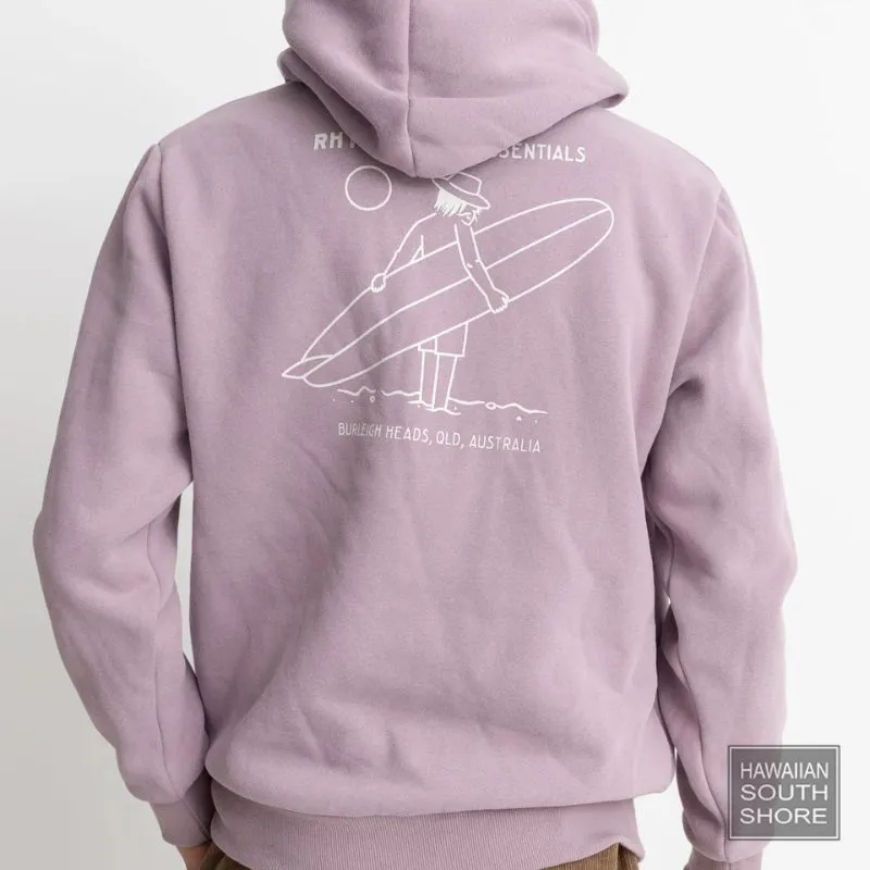 RHYTHM Hood Fleece Lull (XSmall-Small) Taro