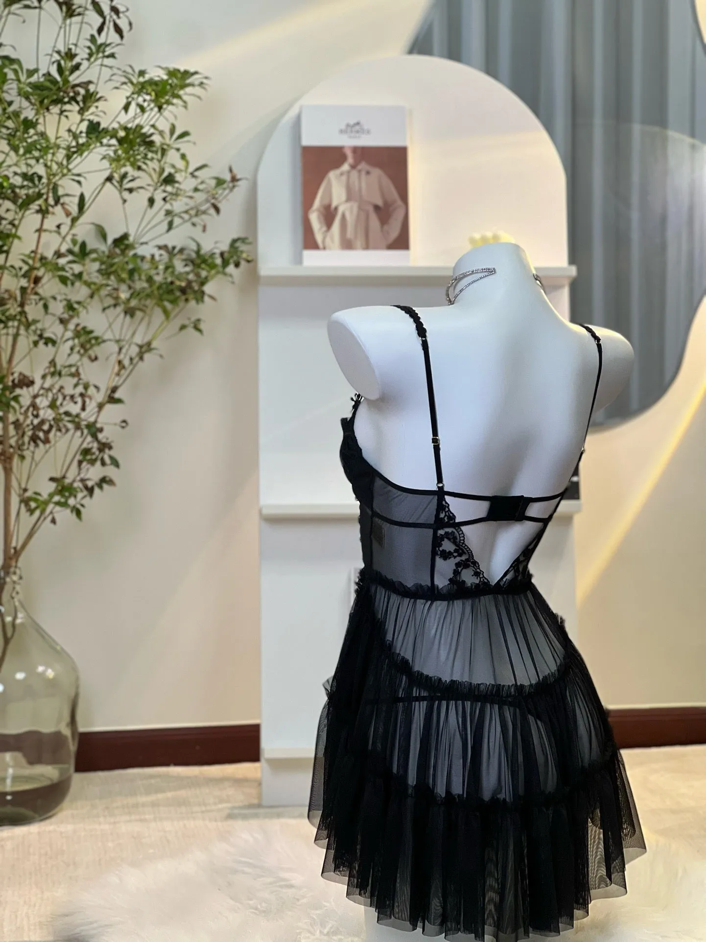 Rhythm of Breeze Sexy Nightwear Lingerie Dress