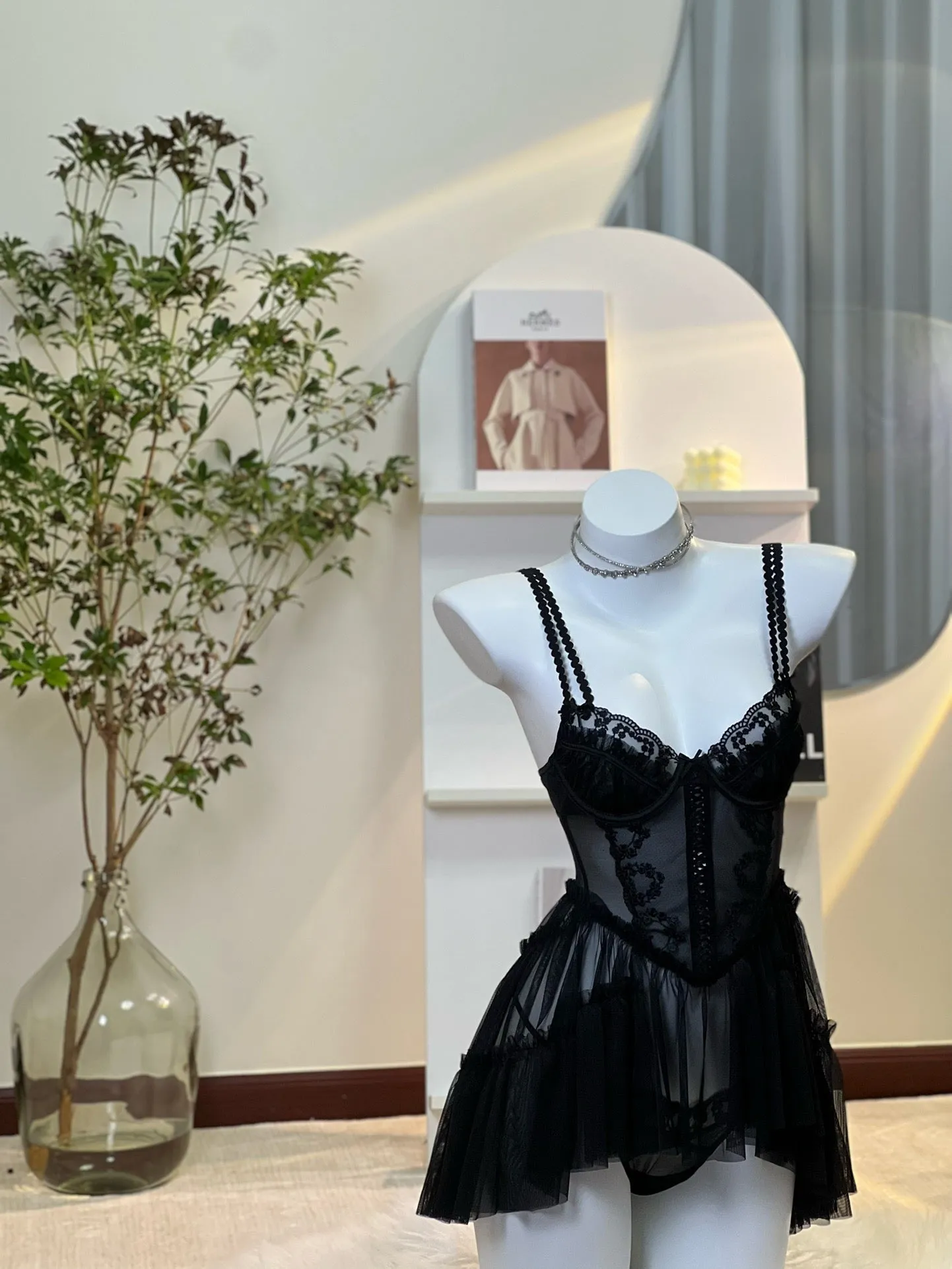 Rhythm of Breeze Sexy Nightwear Lingerie Dress