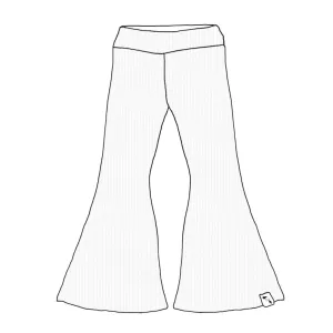 RIB KNIT - Elli Flare Bottoms