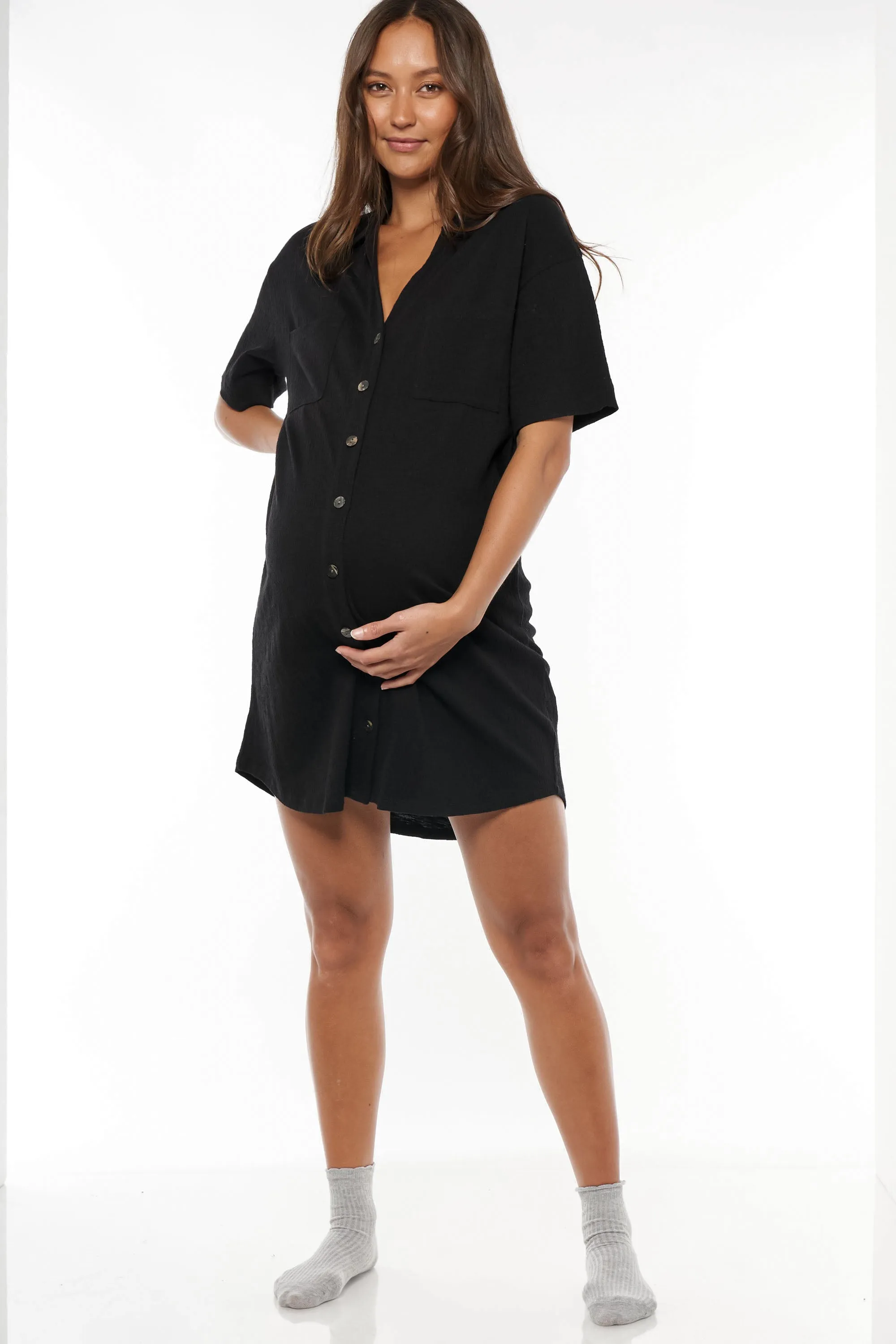 Rise and Lounge Nursing Dress