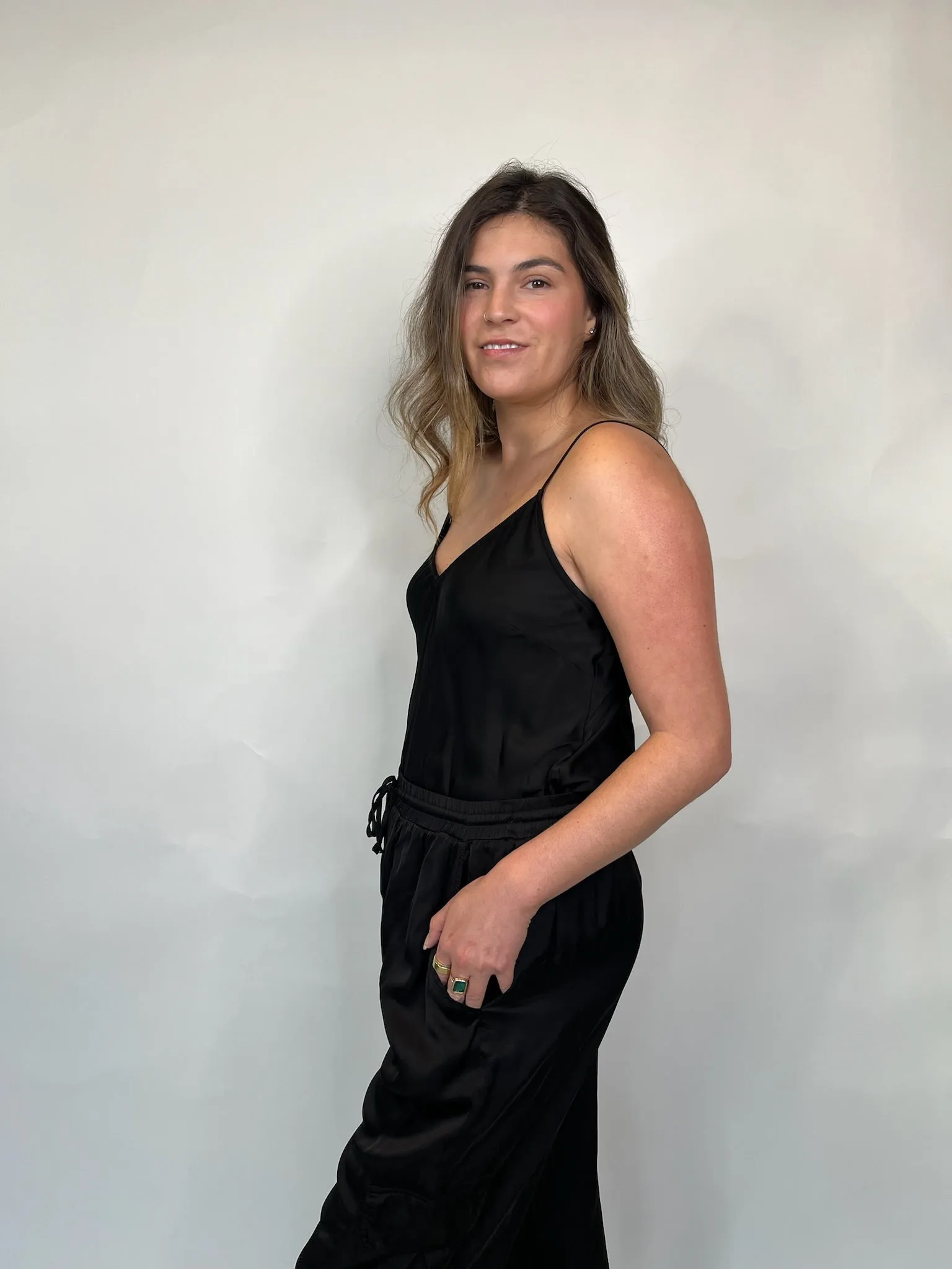 River & Sky Satin Cami