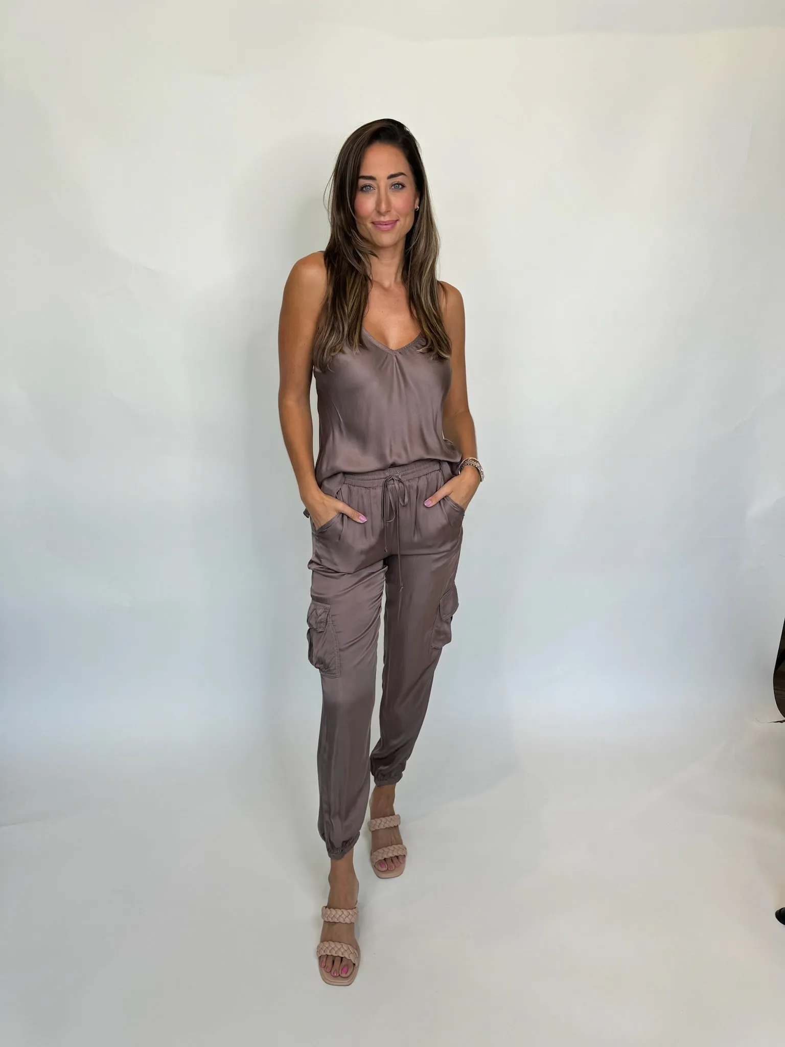 River & Sky Satin Cami