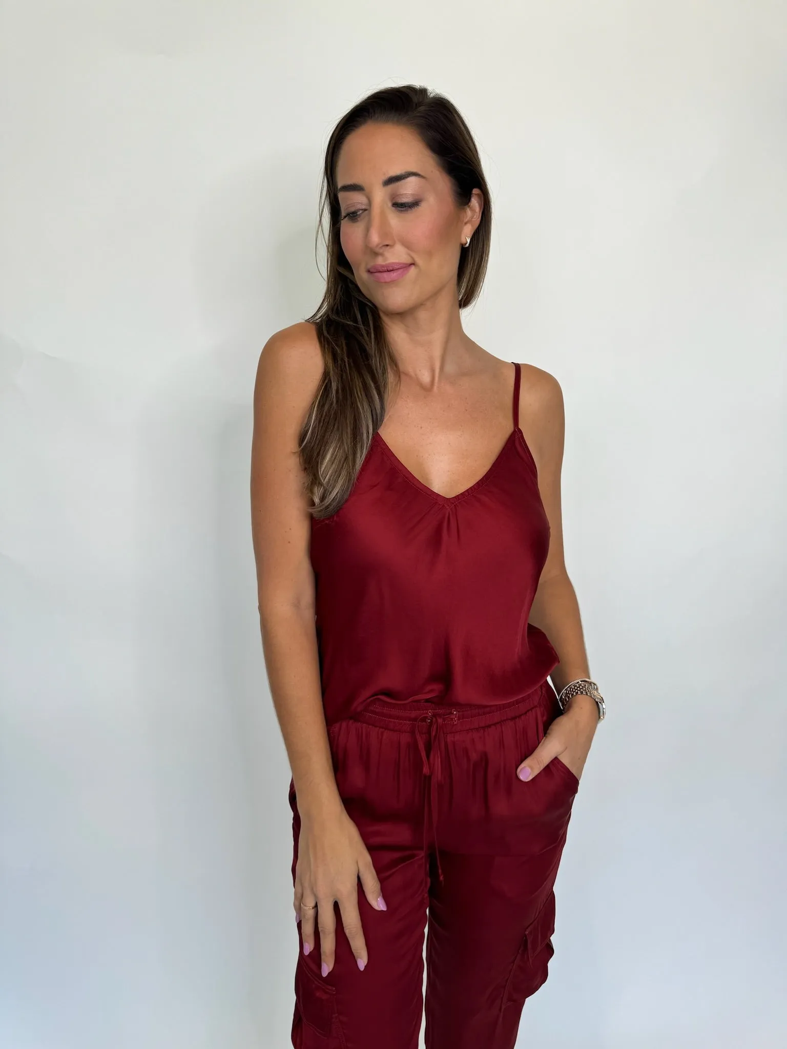 River & Sky Satin Cami