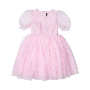 Rock Your Kid Pink Polka Dot Party Dress