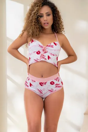 Romantic Print Lounge Set