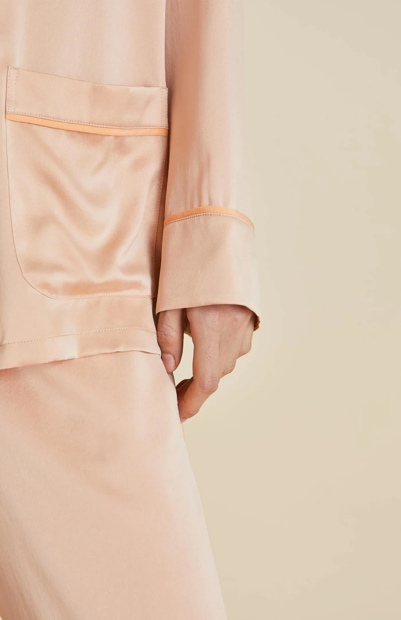 Rosé Reverie | Pink Rose Satin Loungewear Set