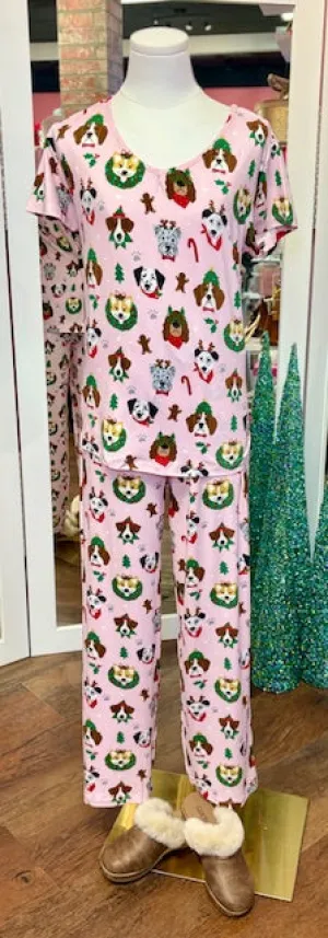 Santa's Pups Christmas Pants