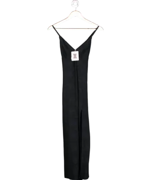 Savage X fenty Black Lace Stretch Sleep Maxi Dress UK 8