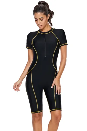 Seam Contoured Zip Front Wetsuit