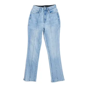 Seamed Denim - Ibiza Blue Denim