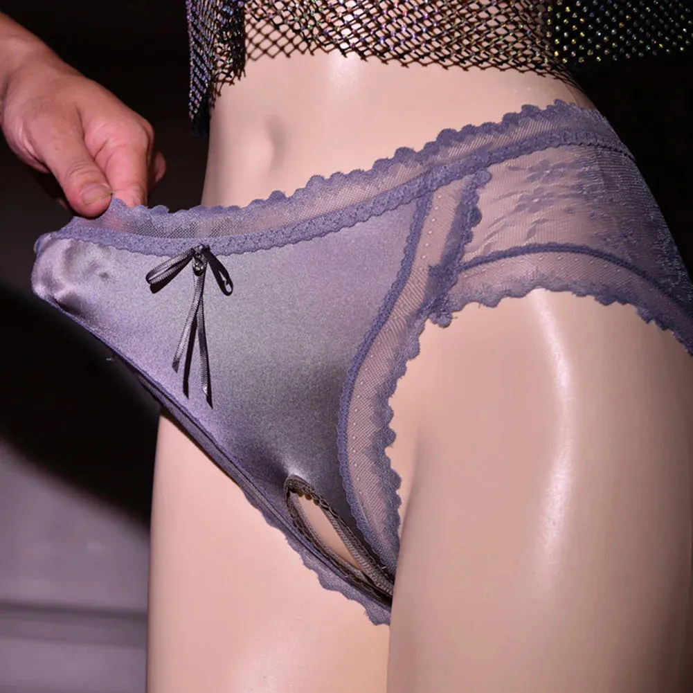 See My Perspective Crotchless Briefs