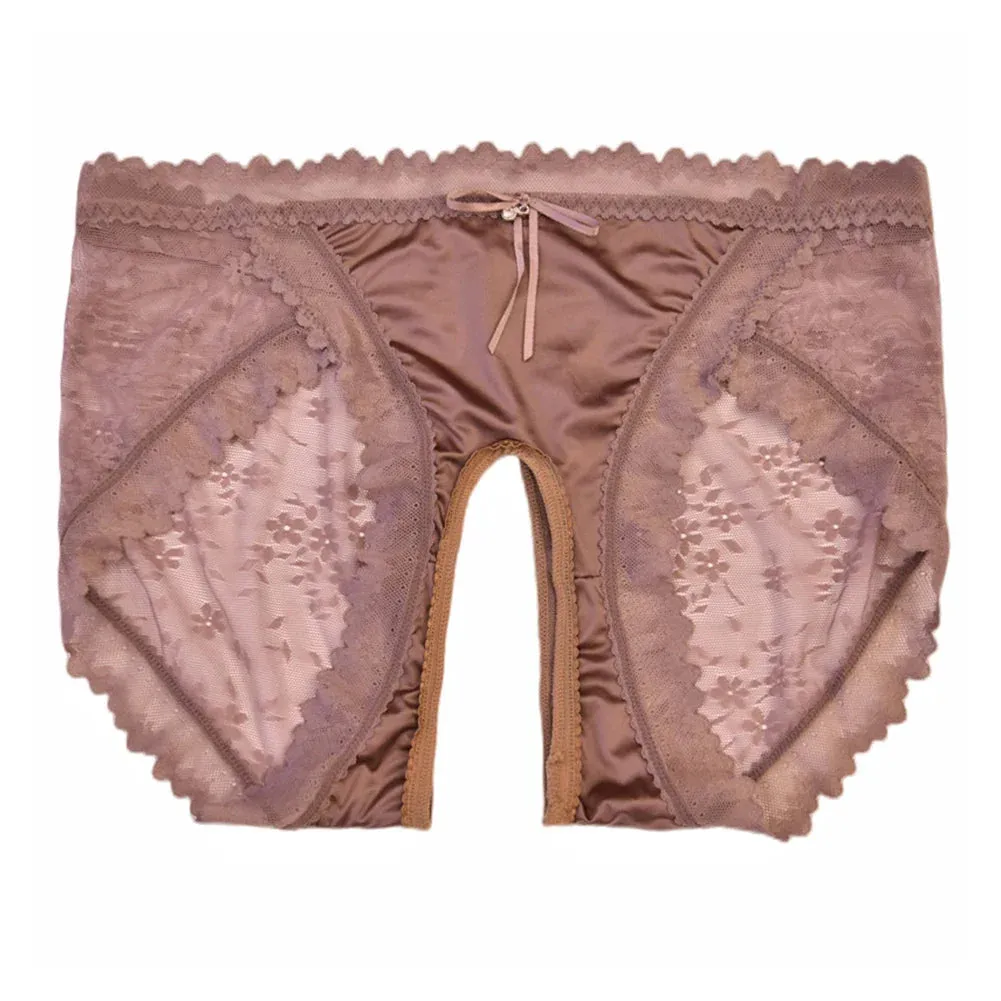 See My Perspective Crotchless Briefs
