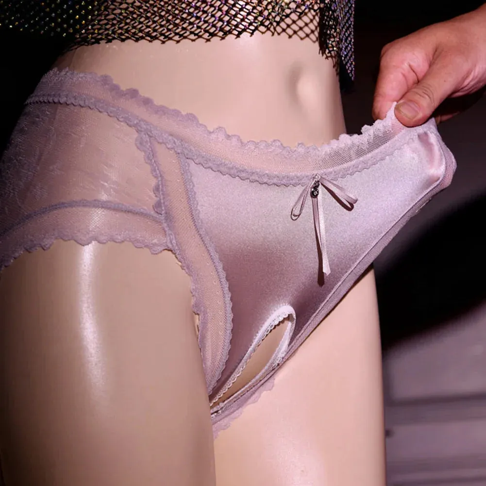 See My Perspective Crotchless Briefs