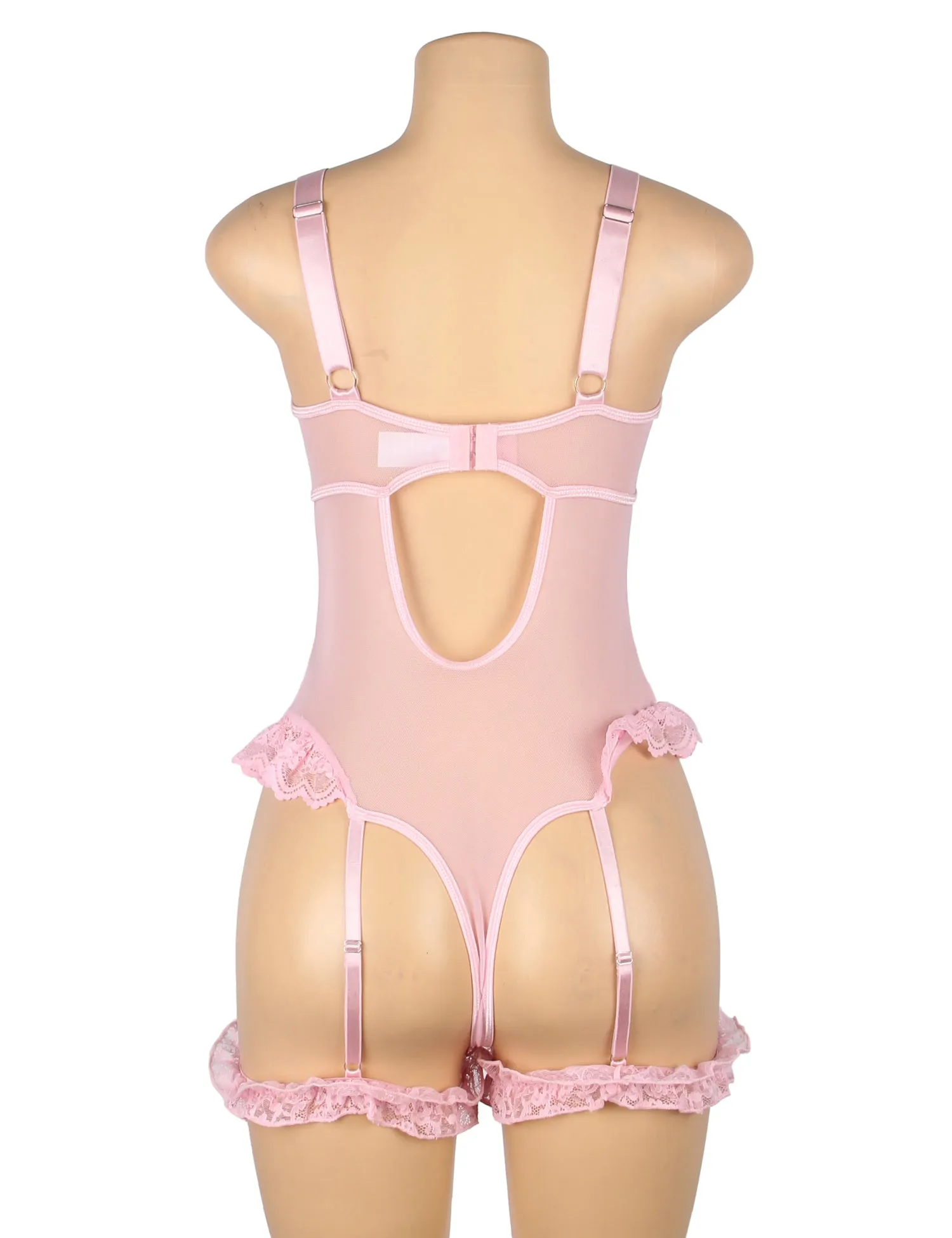 Sexy Egypt Slim Lace Garter Leg Ring Teddy