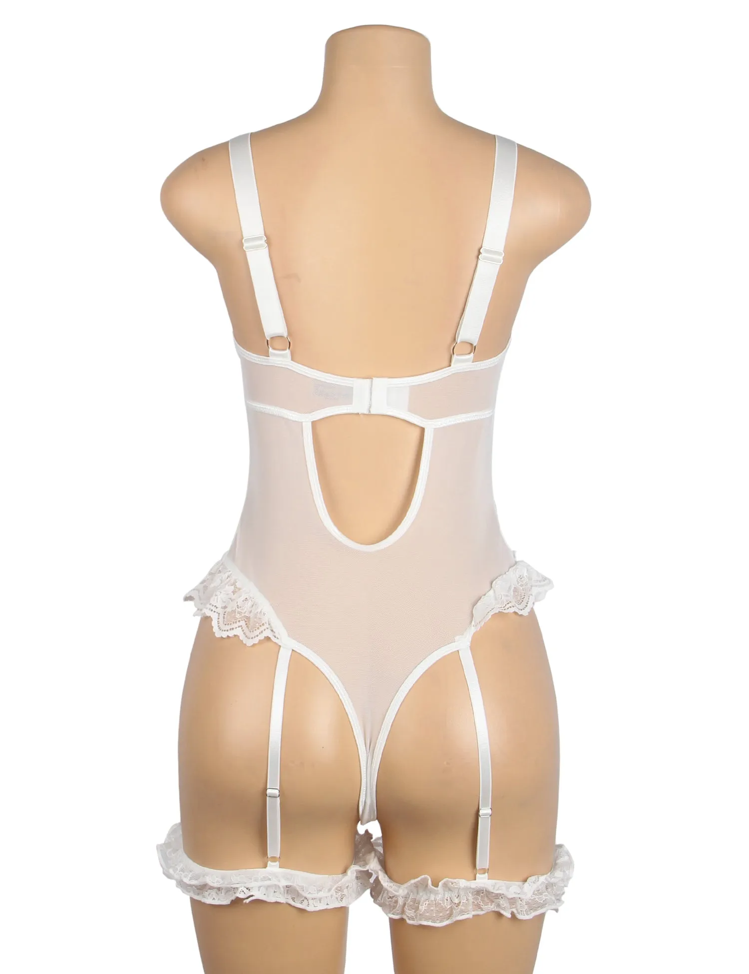 Sexy Egypt Slim Lace Garter Leg Ring Teddy