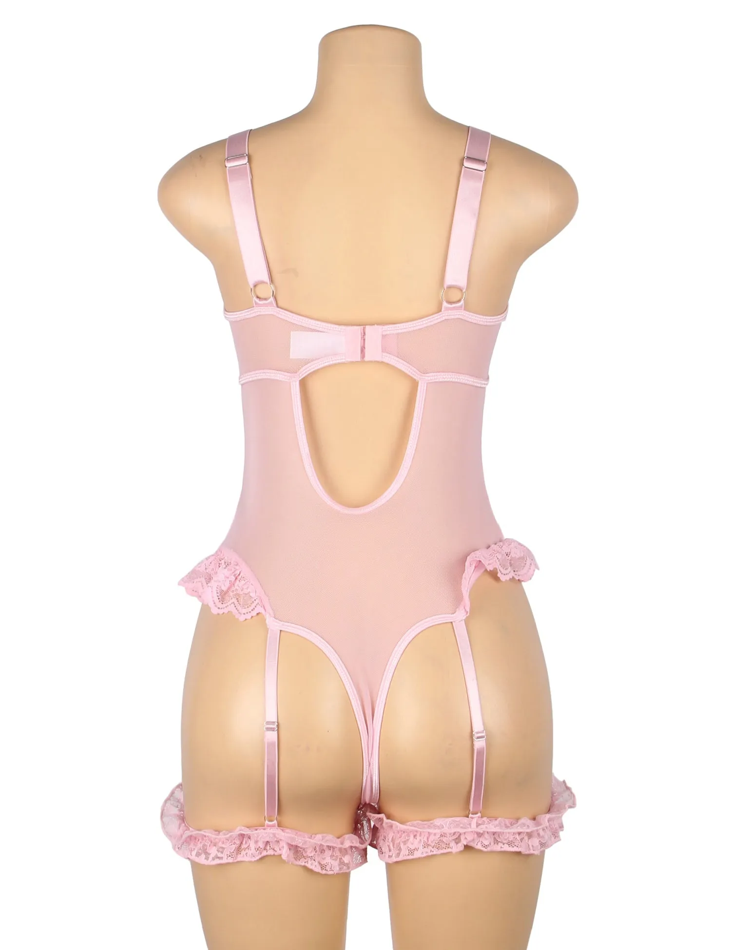 Sexy Egypt Slim Lace Garter Leg Ring Teddy
