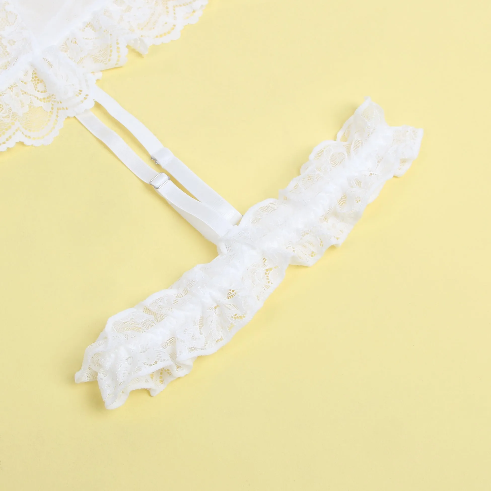Sexy Egypt Slim Lace Garter Leg Ring Teddy