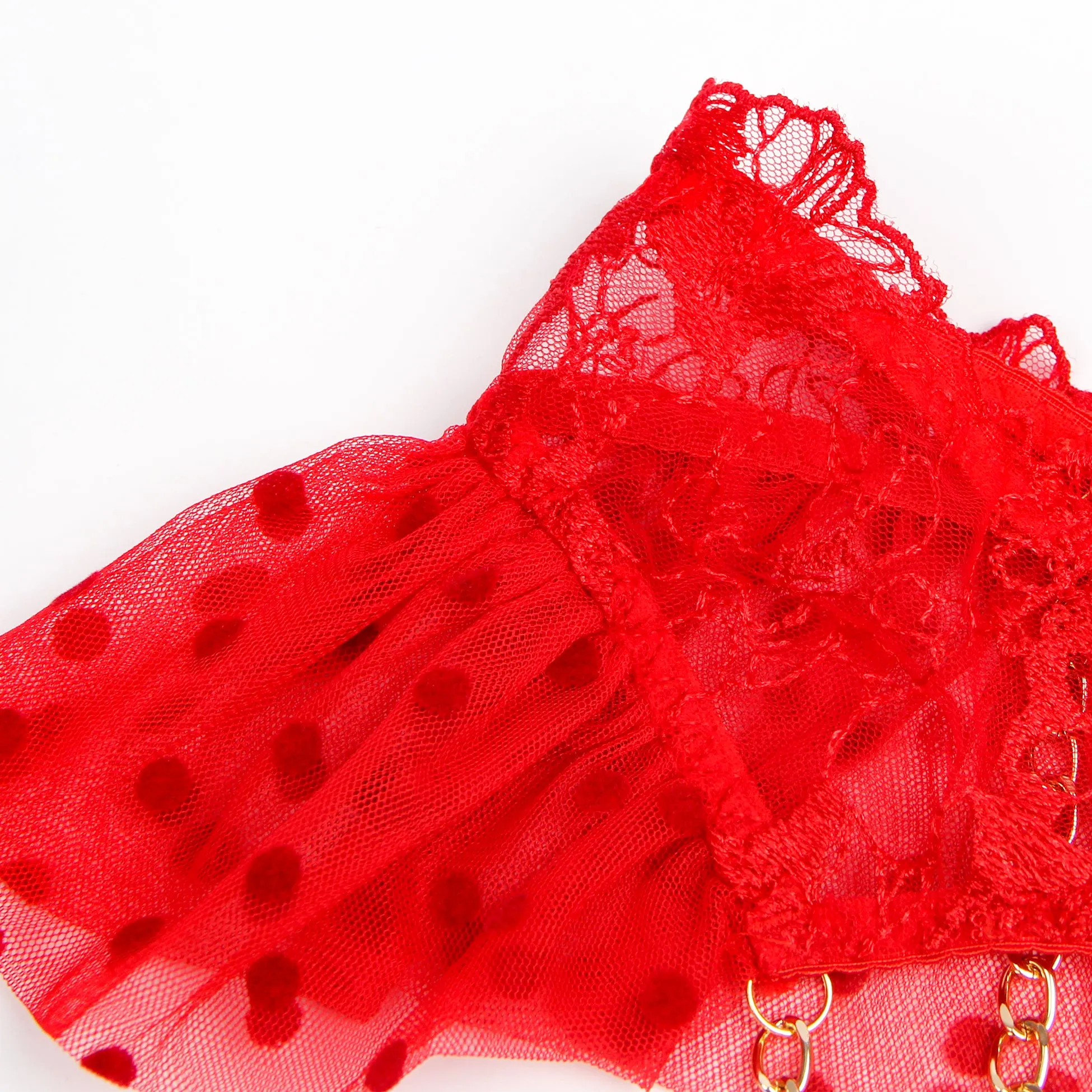 Sexy Lace Garter Bra Panty Set