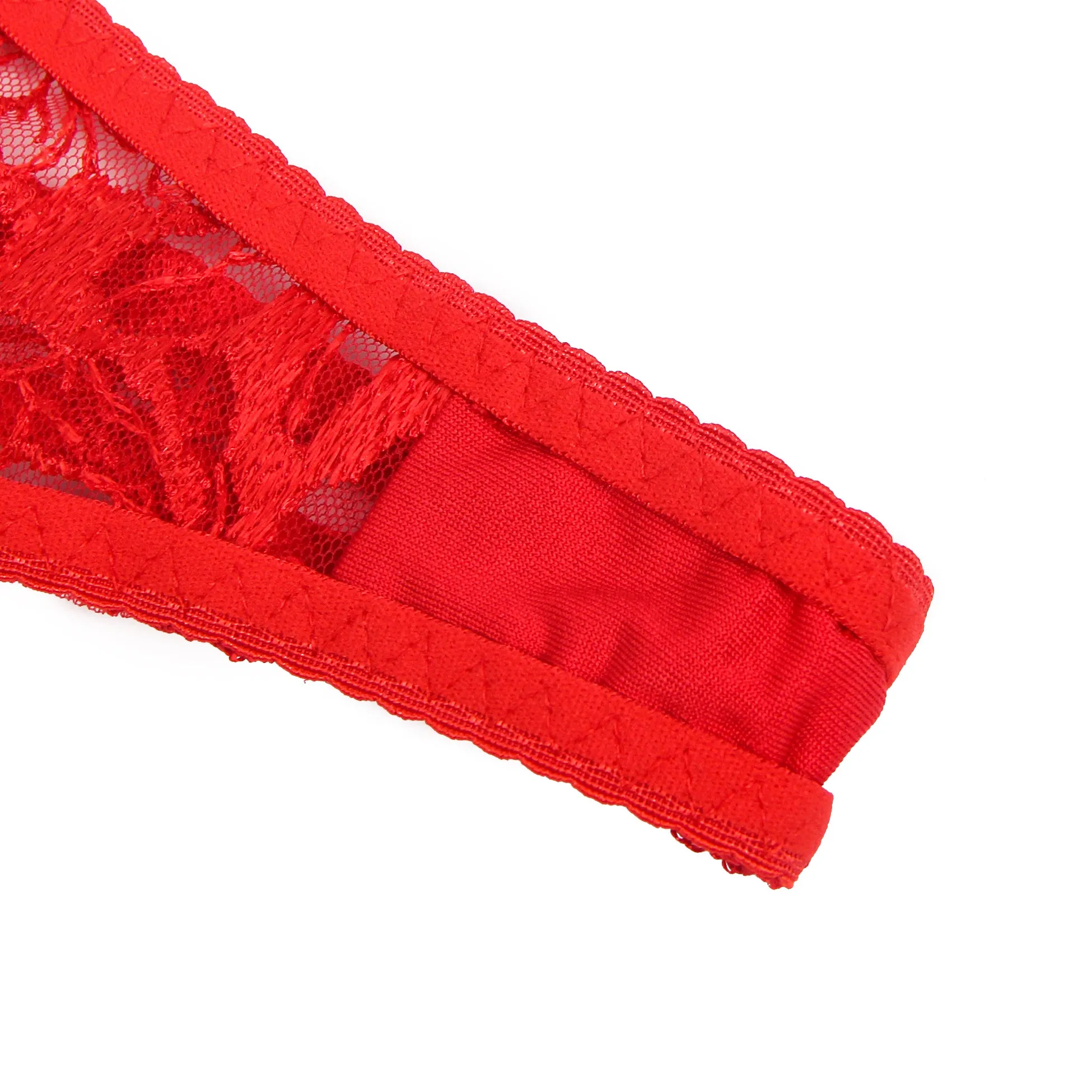 Sexy Lace Garter Bra Panty Set