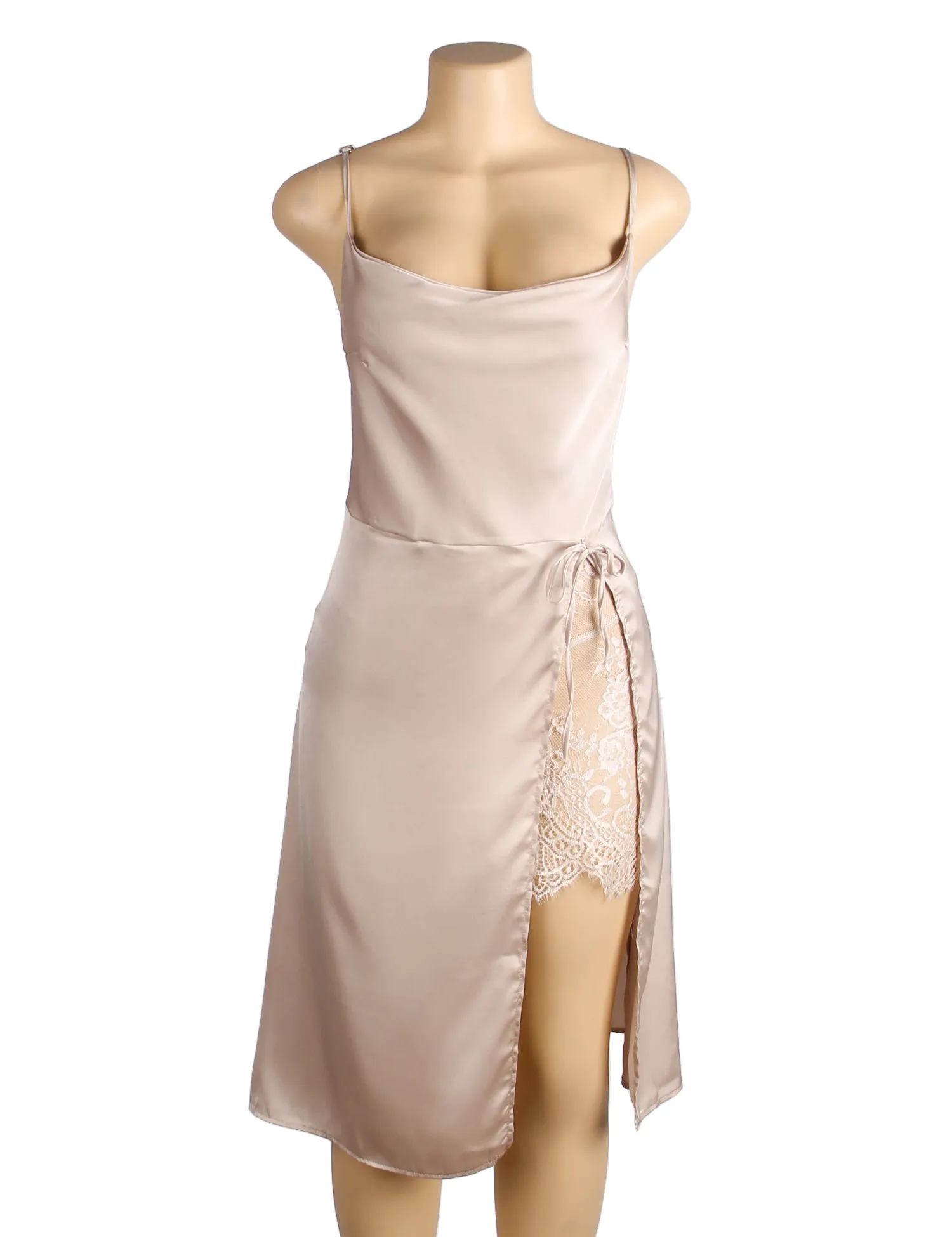 Sexy Split Backless Suspender Home Wear Nightdress Egypt