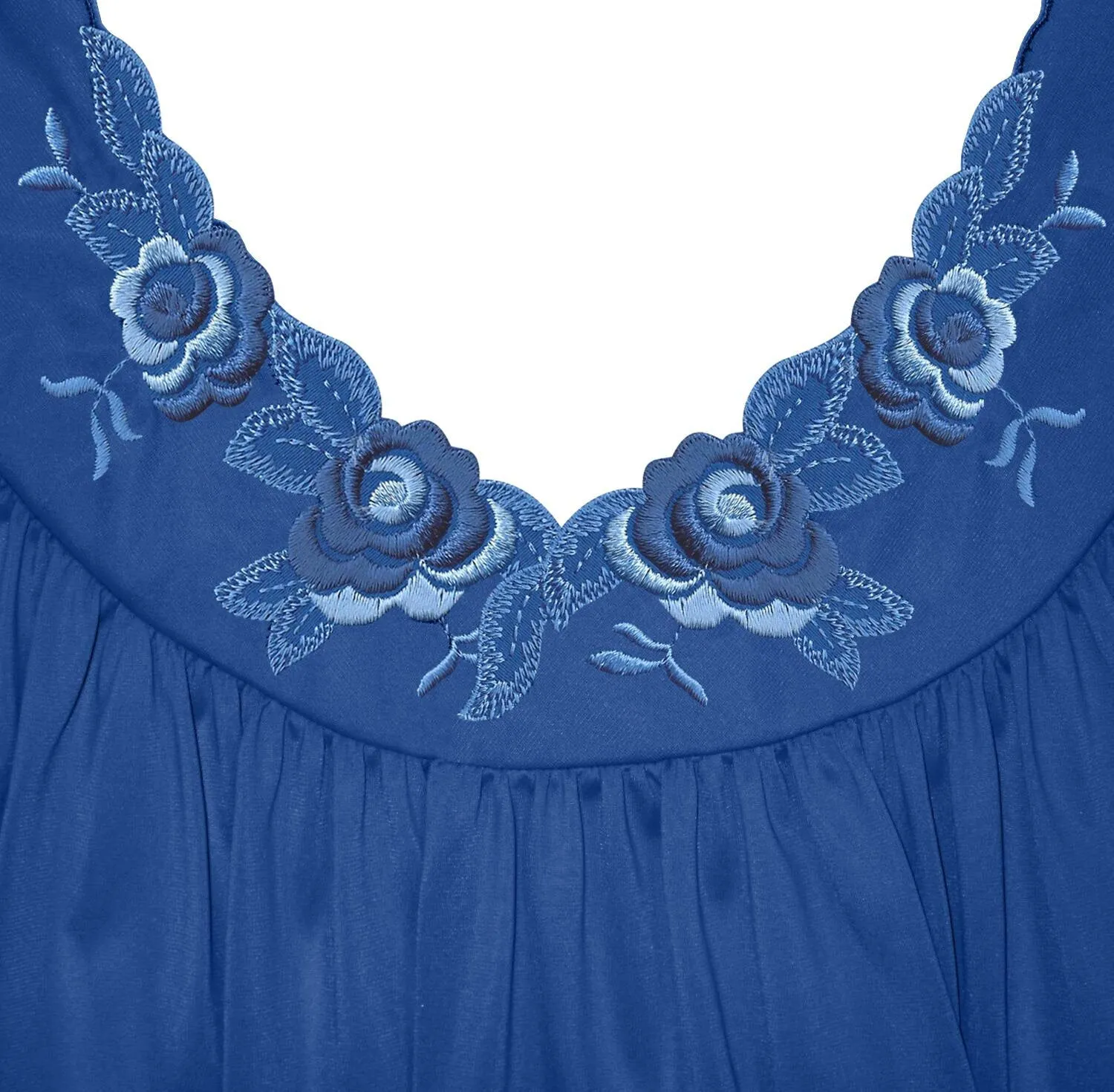 Shadowline Nightgown Long Sleeve Nylon Kaftan 33280