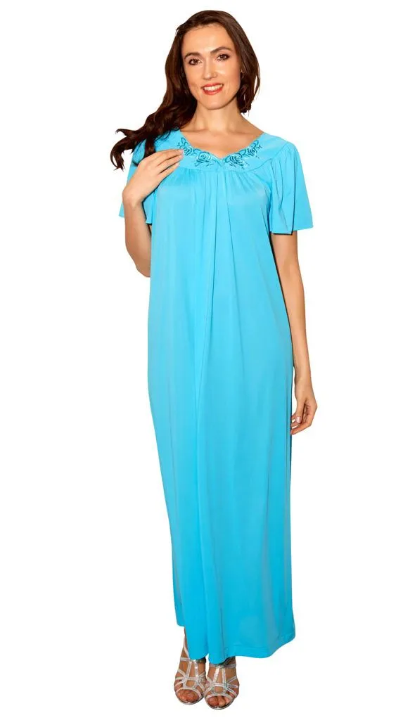 Shadowline Women's Nightgown Nylon Long 32280
