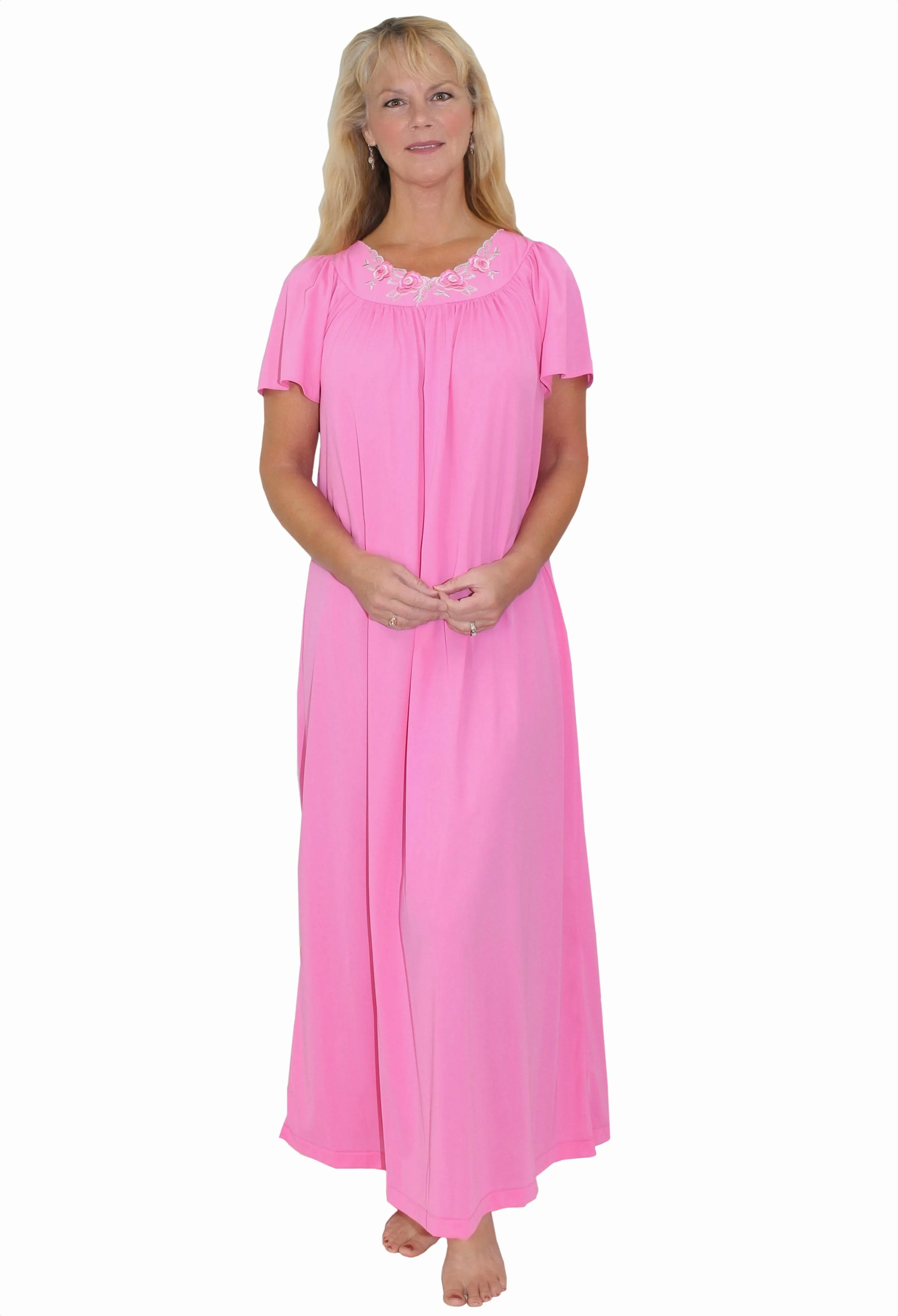Shadowline Women's Nightgown Nylon Long 32280