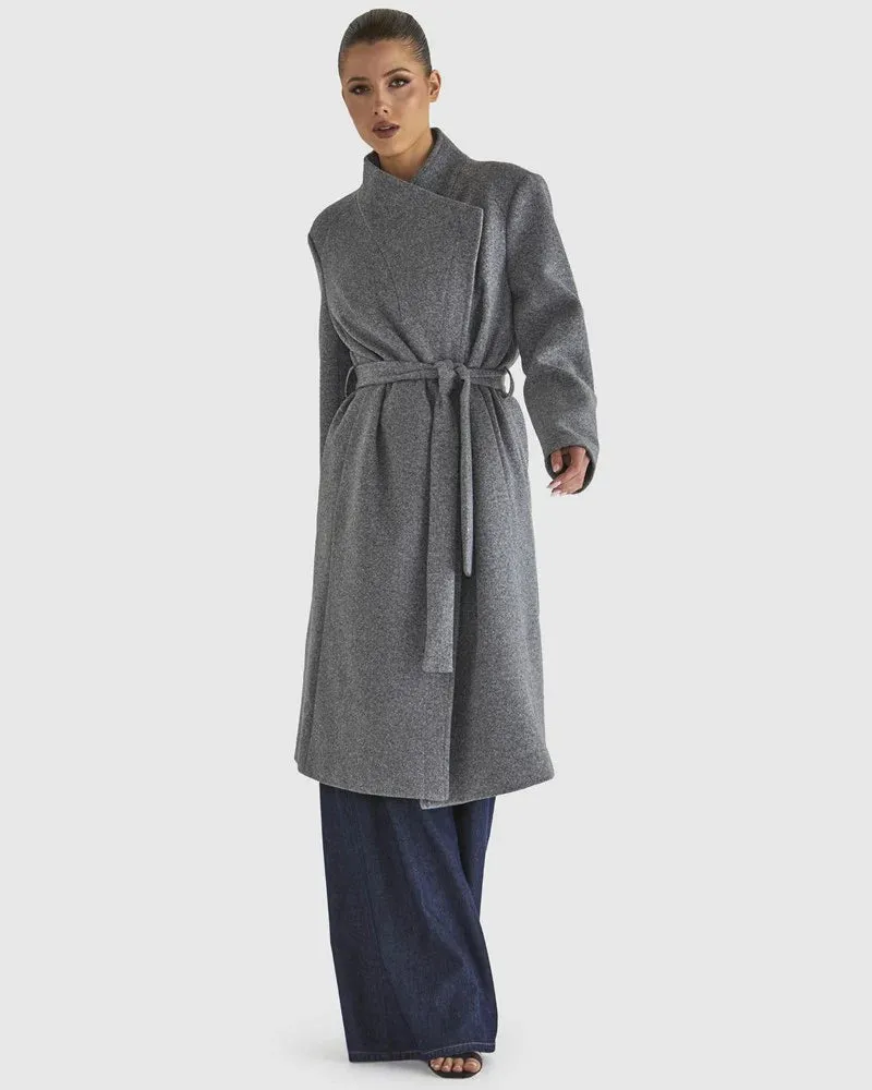 Shadows Coat - Grey Marle Grey