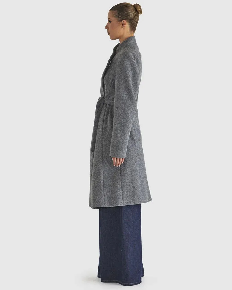 Shadows Coat - Grey Marle Grey