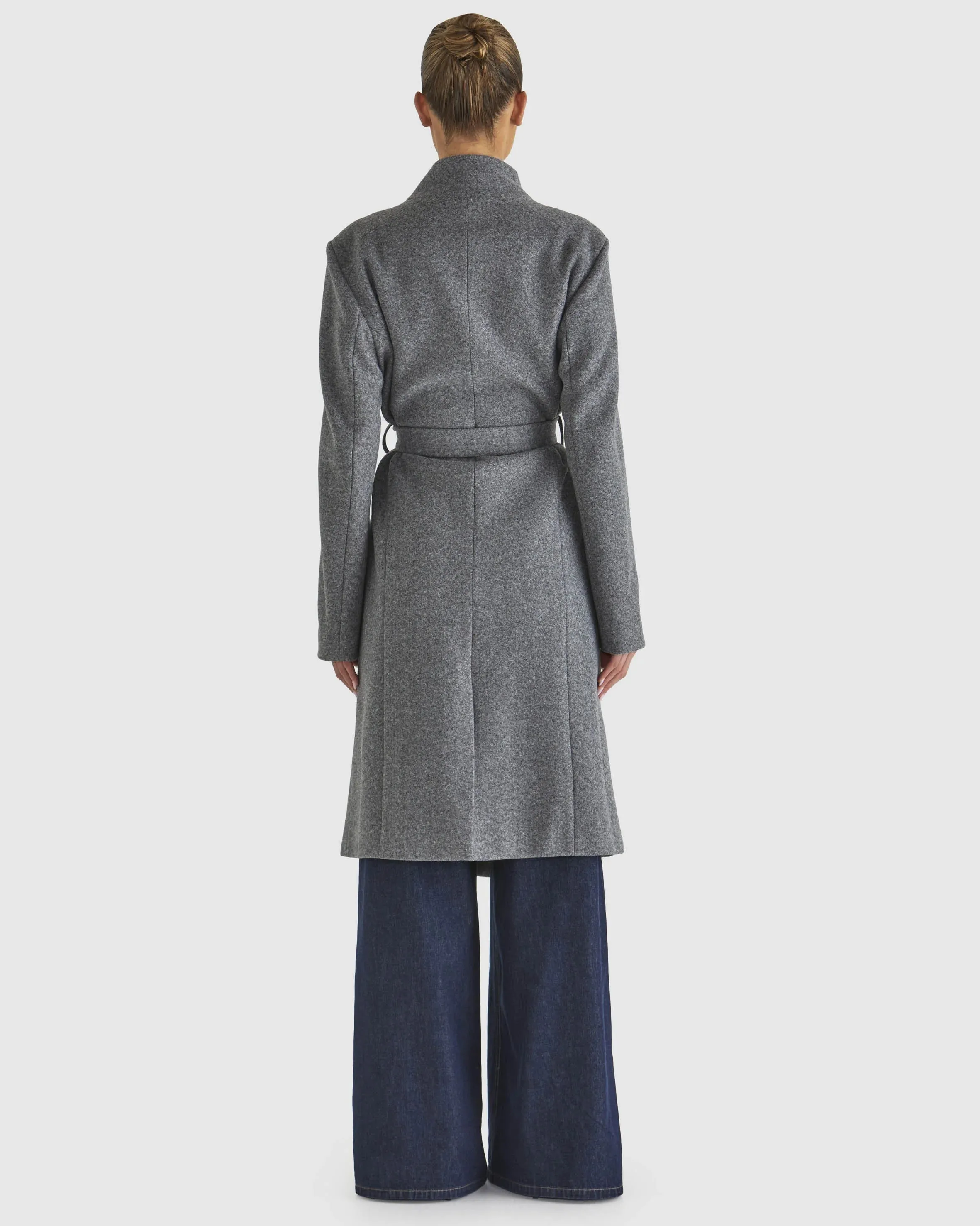 Shadows Coat - Grey Marle Grey