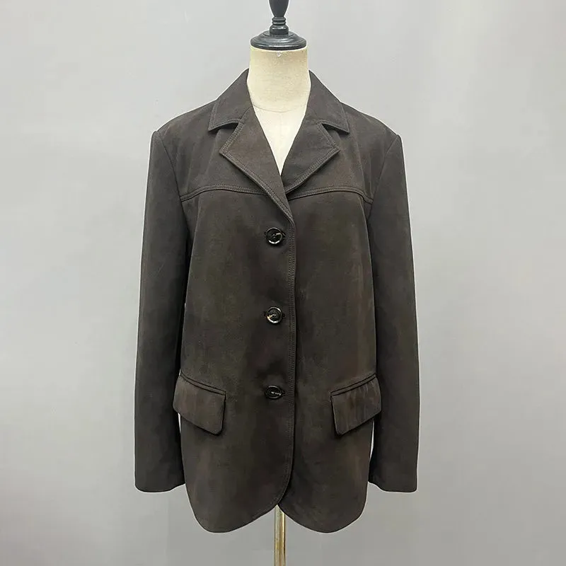Sheepskin Blazer
