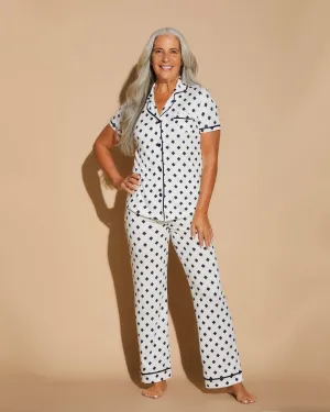 Short Sleeve Top & Pant Pajama Set