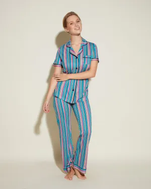 Short Sleeve Top & Pant Pajama Set