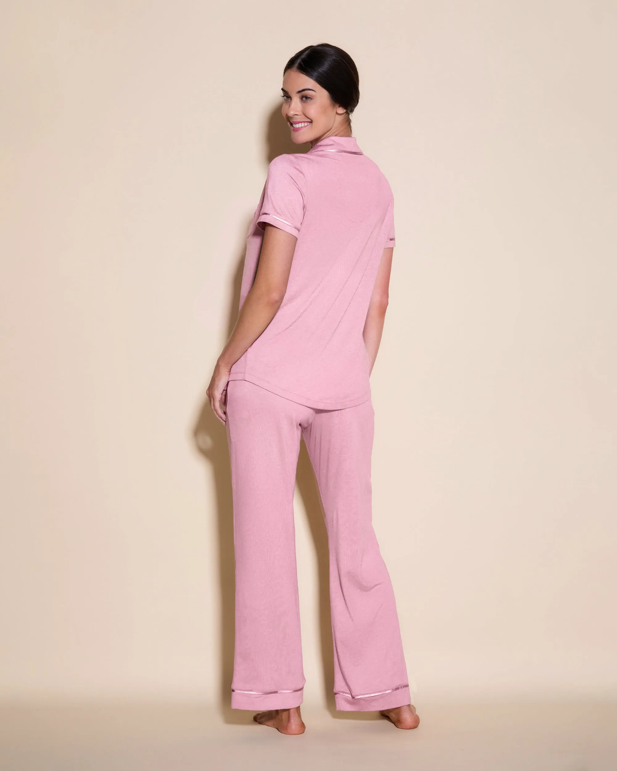 Short Sleeve Top & Pant Pajama Set