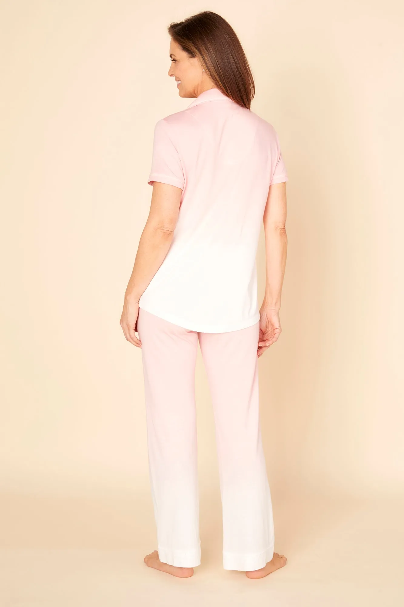 Short Sleeve Top & Pant Pajama Set