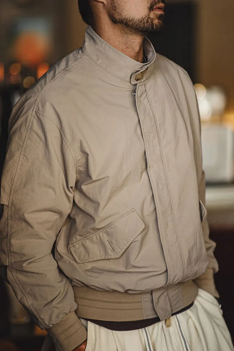 Signature Stand-up Collar Harry Stone Jacket