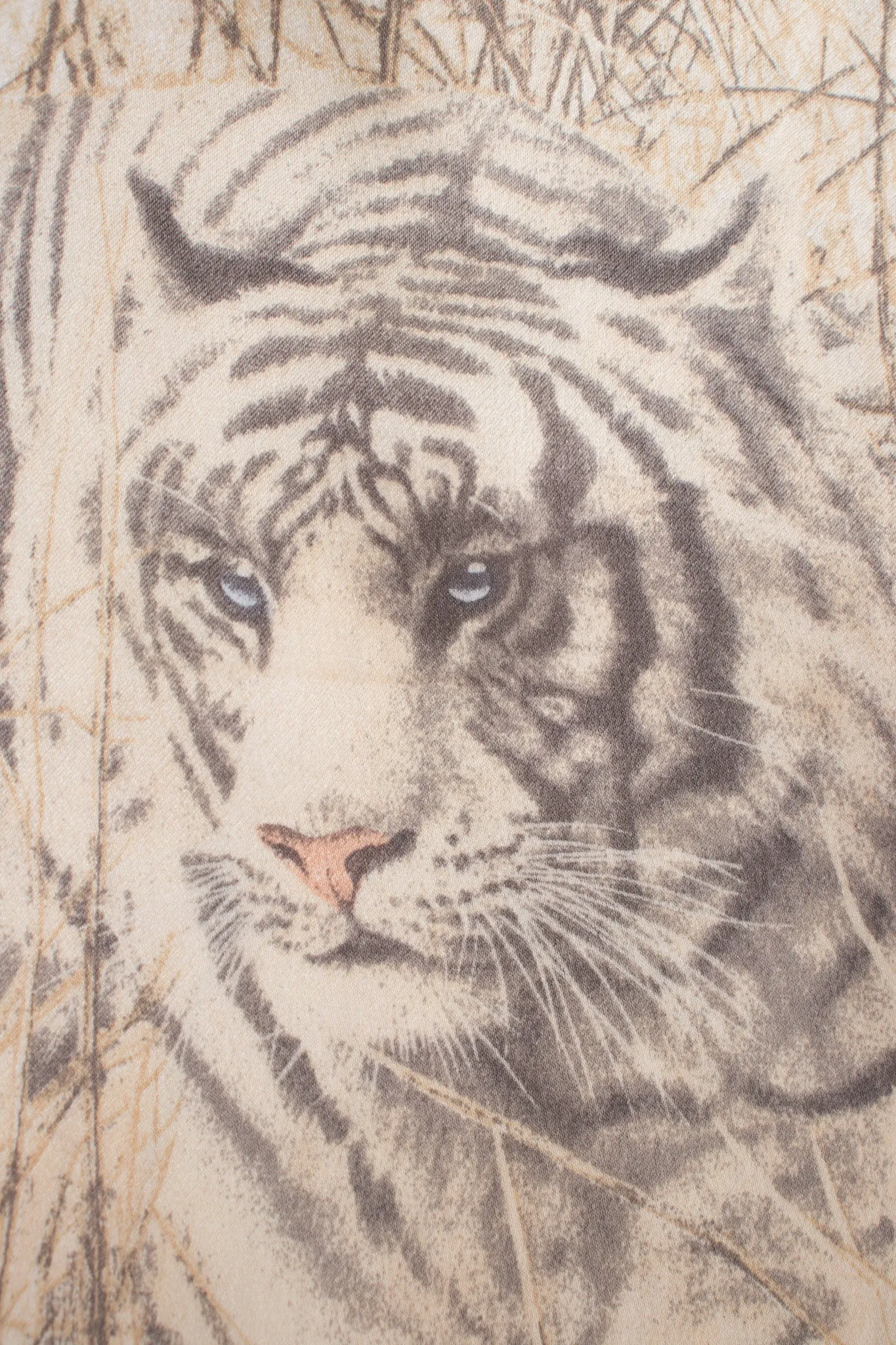 Silk White Tiger Tee
