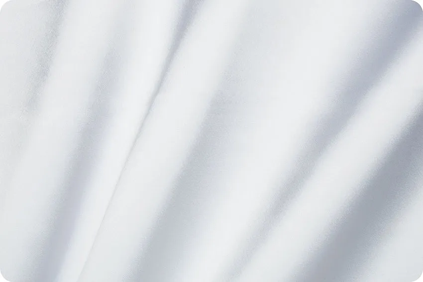 Silky Satin Solid - White 355