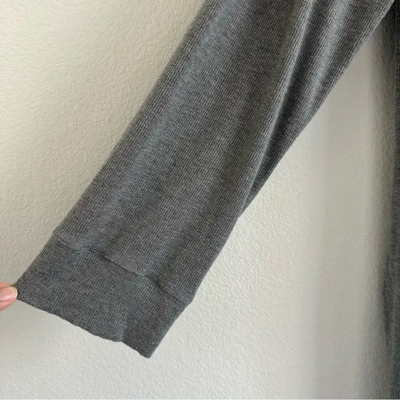 SKIMS Soft Lounge Robe in Heather Grey