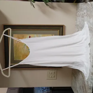 Skin White Spaghetti Strap Lounge wear Slip Sleepwear Size 3