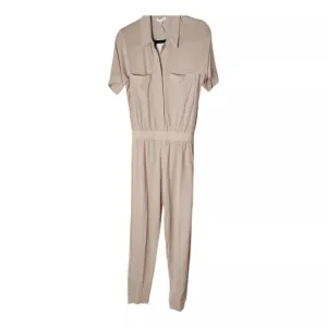 Skin Worldwide Fortune Jumpsuit In Putty Pink NWT Size Extra Small US 2/4