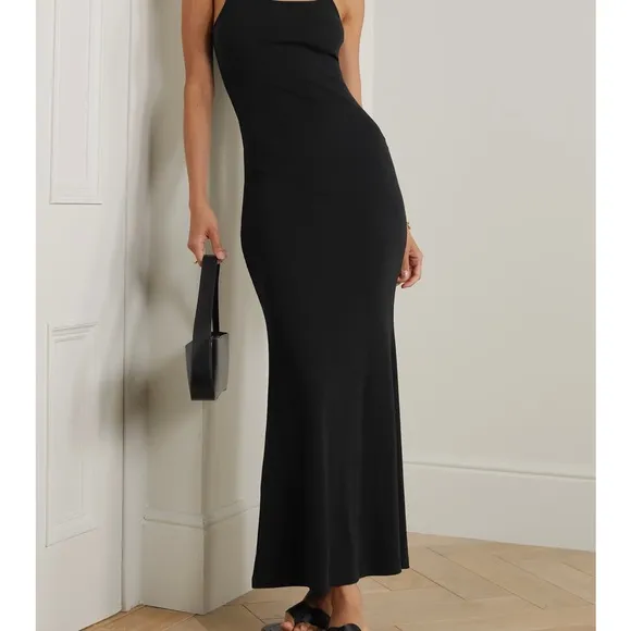 Skin Worldwide Nile Maxi Dress, Black