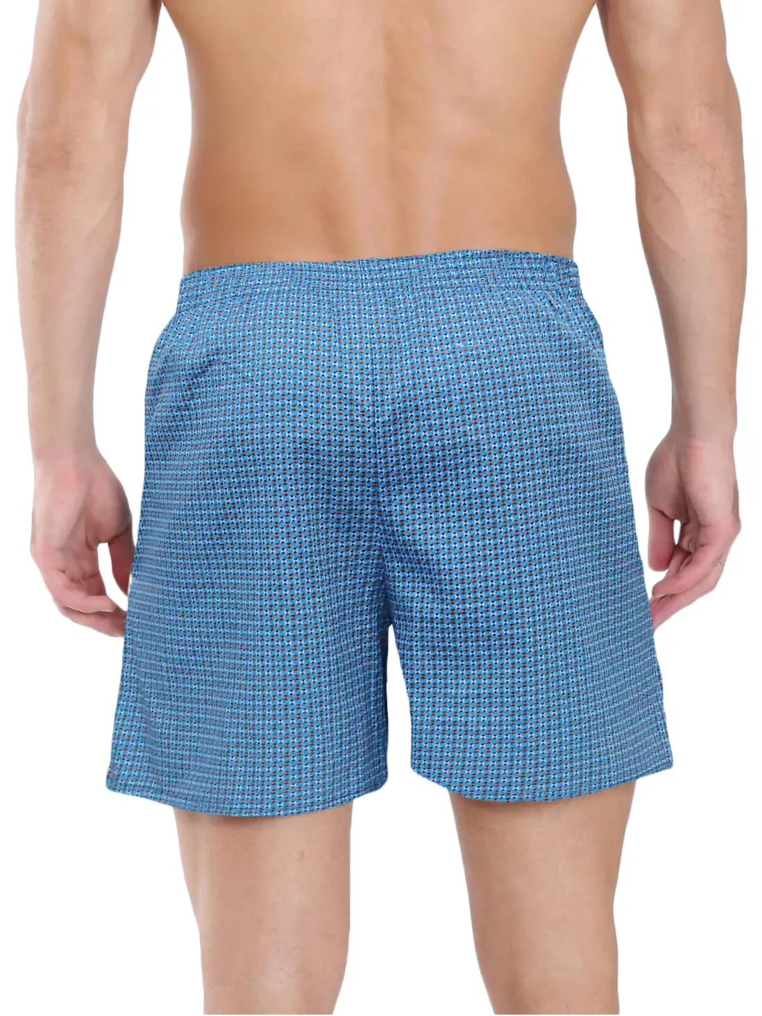Sky Dot Printed Funky Boxer