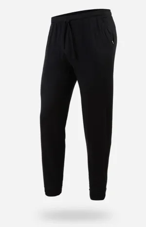 Sleepwear Long Solid Black Pyjamas