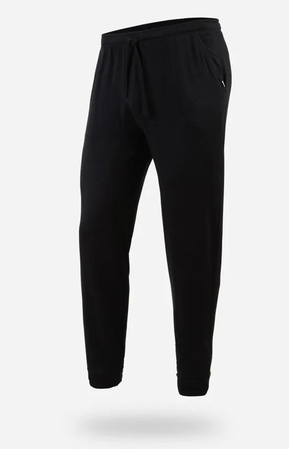 Sleepwear Long Solid Black Pyjamas