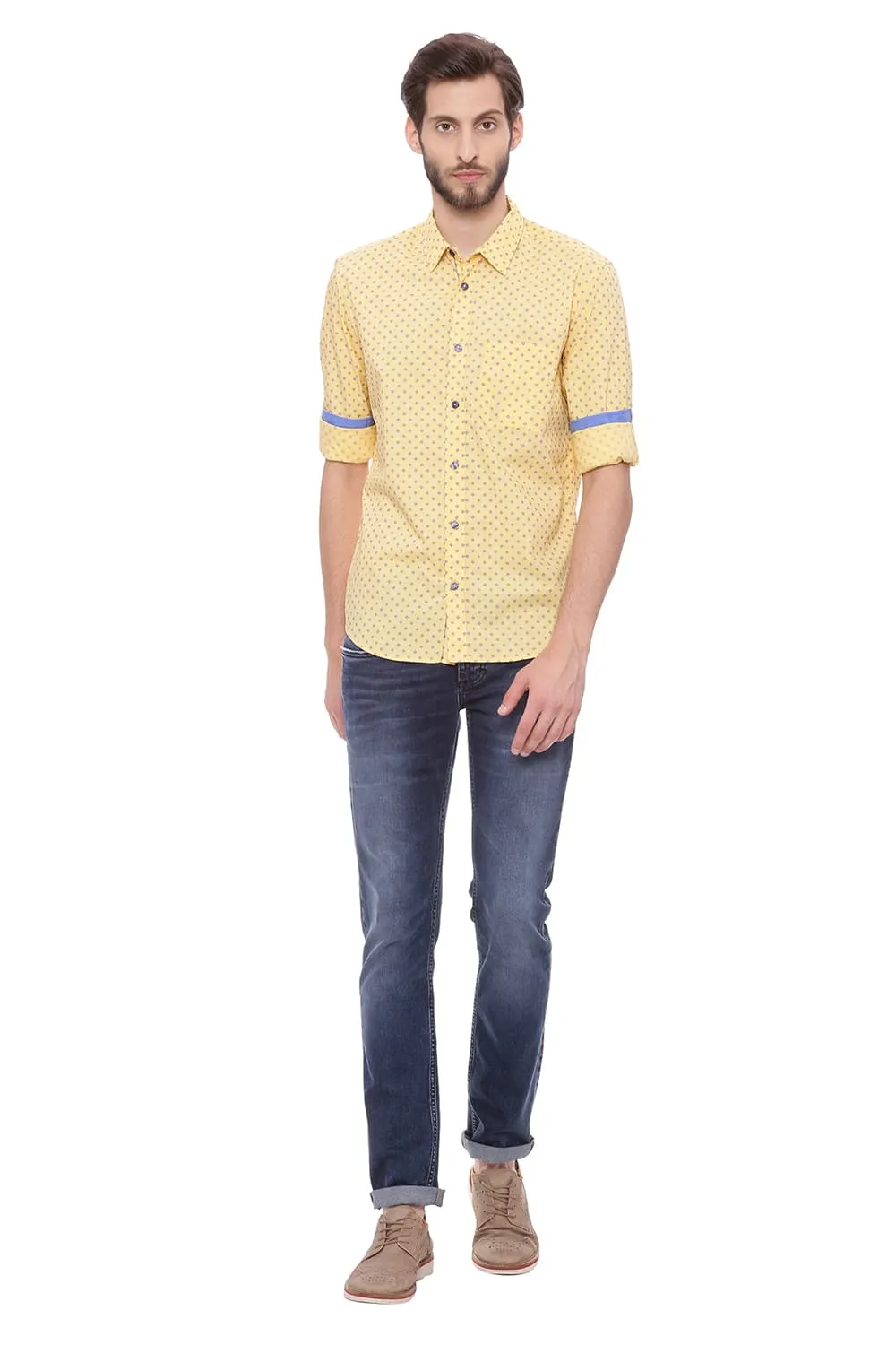 Slim Fit Printed Shirt
