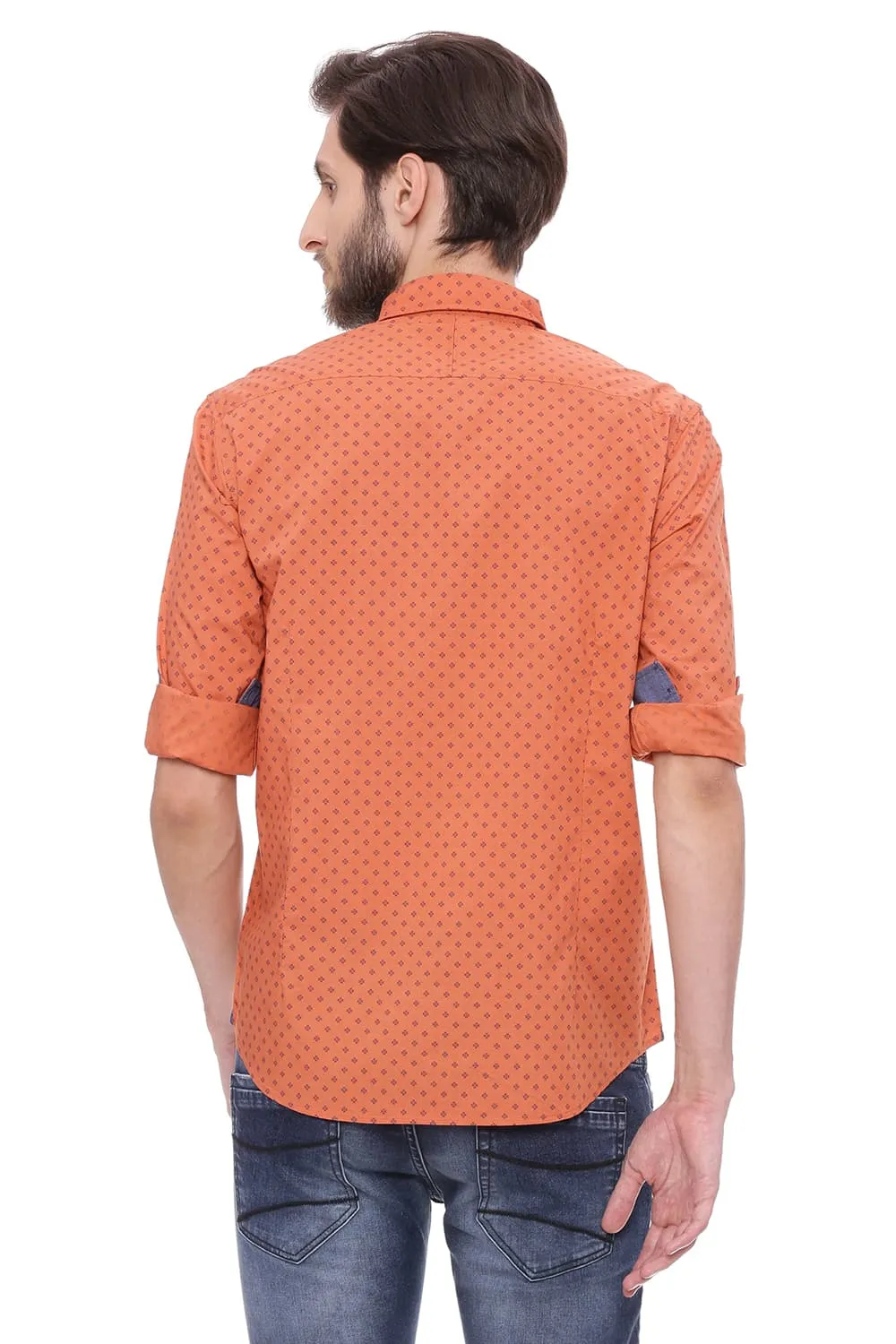 Slim Fit Printed Shirt