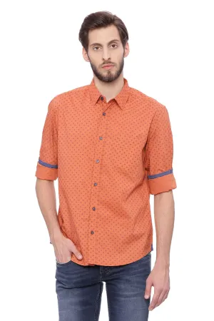 Slim Fit Printed Shirt