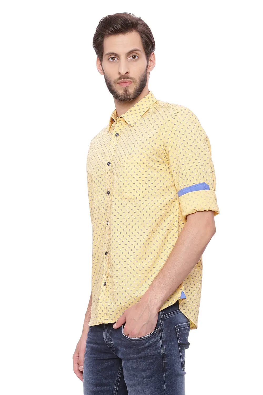 Slim Fit Printed Shirt